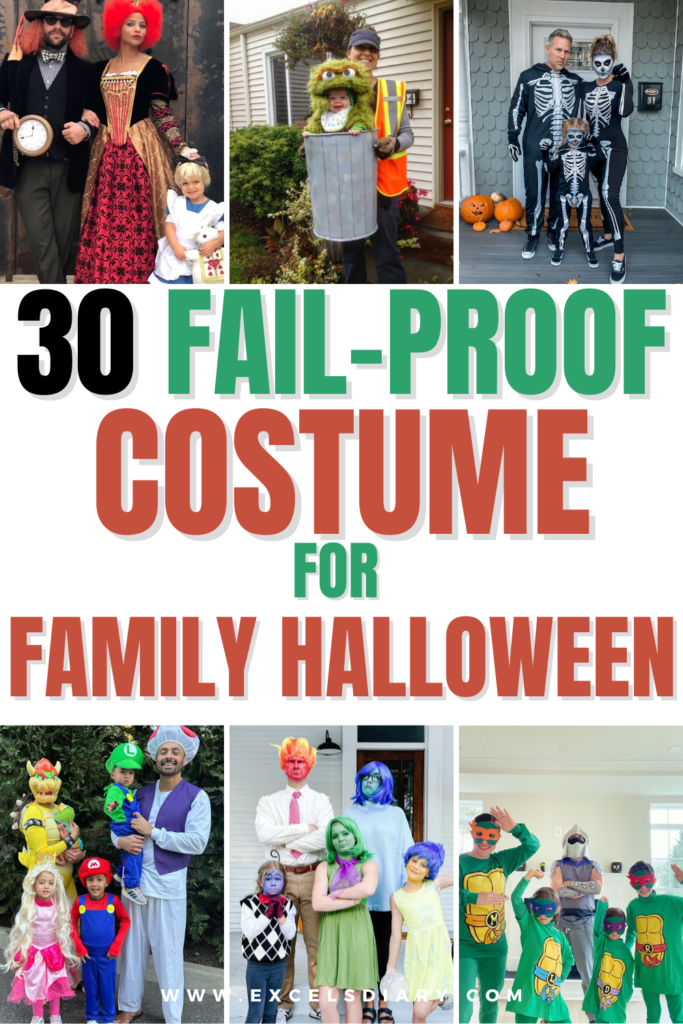 Halloween costumes for family