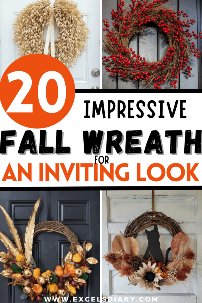 fall wreath for front door