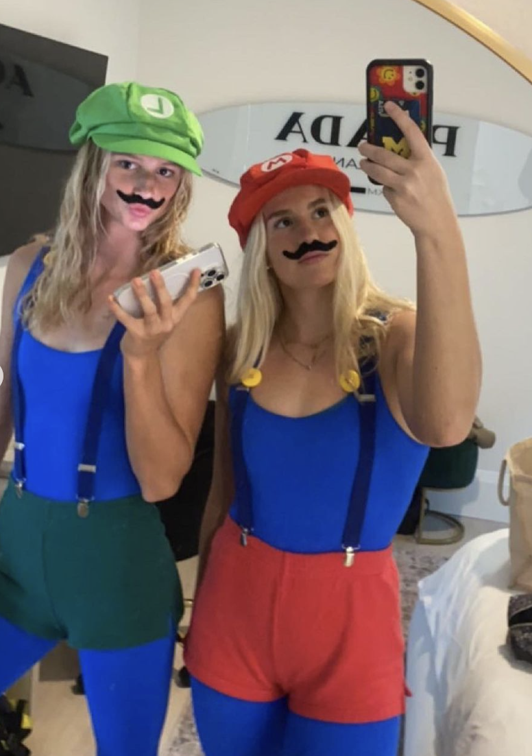 Mario and Luigi halloween outfit idea