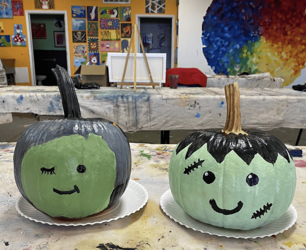 Pumpkin painting ideas for halloween