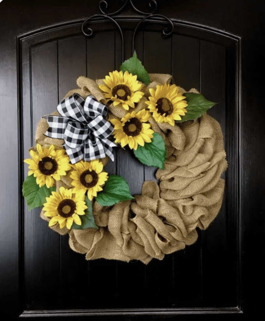 UNIQUE FALL WREATH FOR COZY HOME