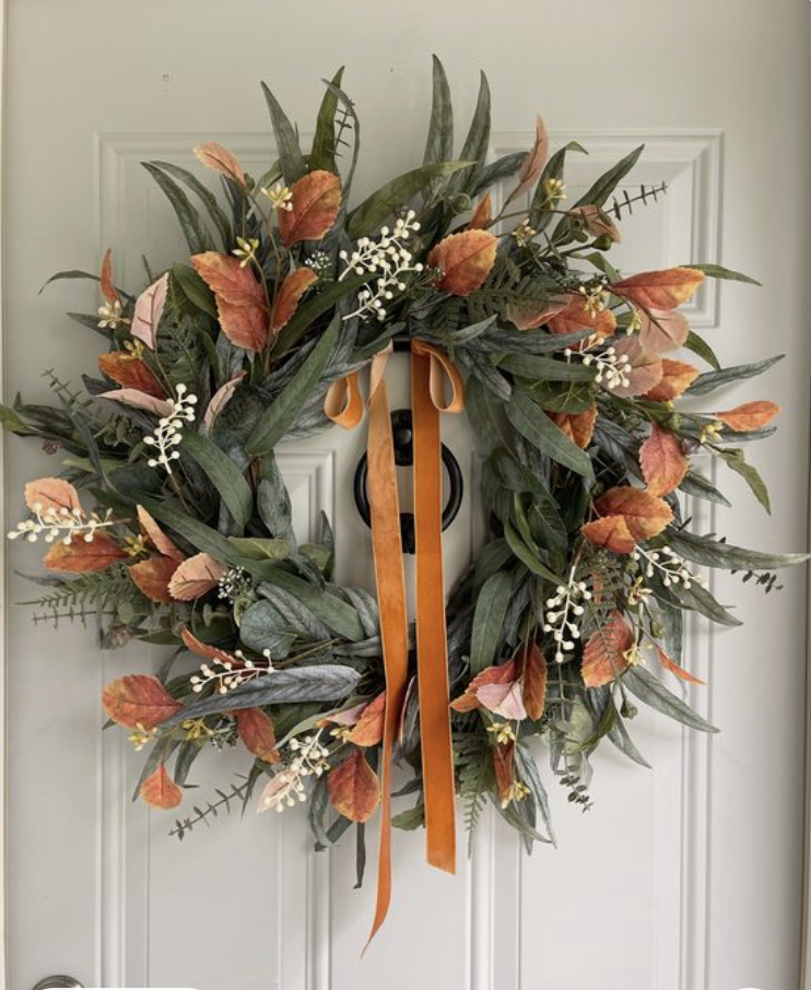 UNIQUE FALL WREATH FOR COZY HOME