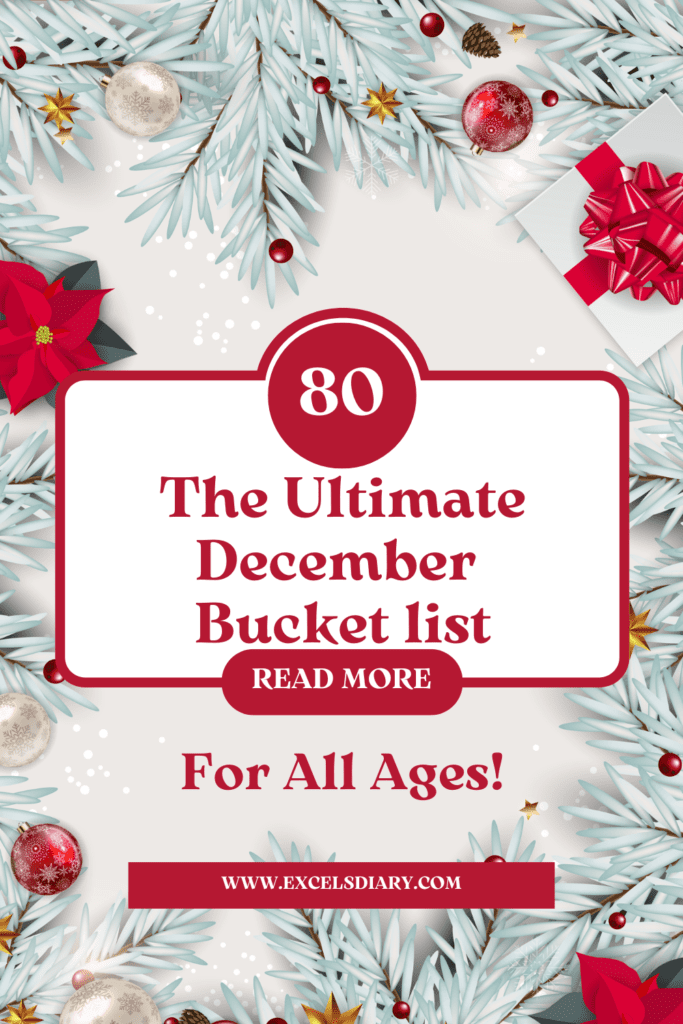 Christmas Bucket List Ideas