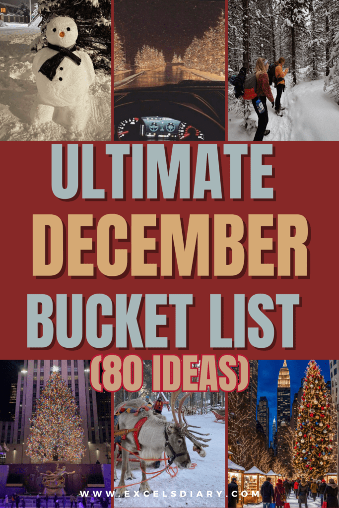 Christmas Bucket List Ideas