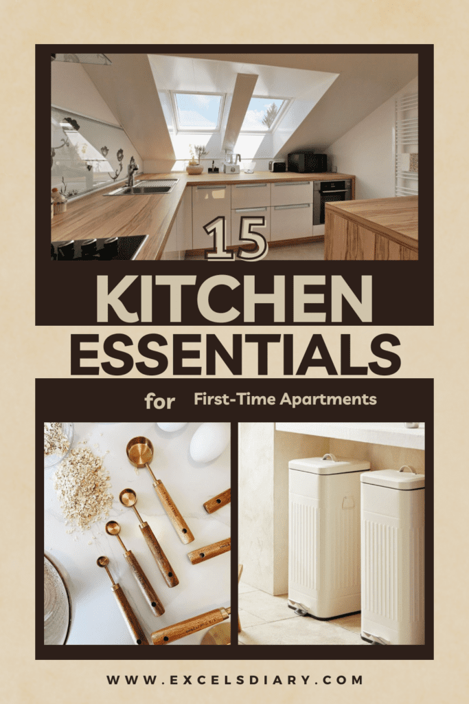 Kitchen Essentials for First Apartment