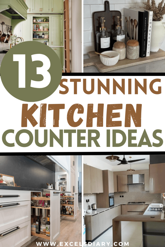 kitchen counter ideas 