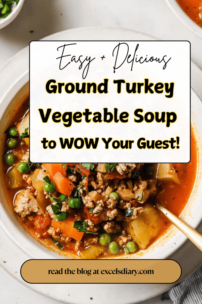 ground turkey vegetable soup