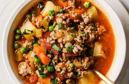 ground turkey vegetable soup