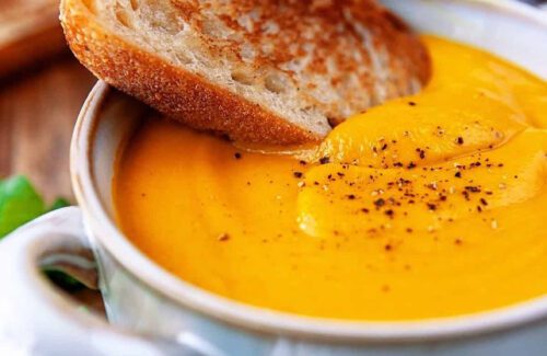 yellow lentil soup