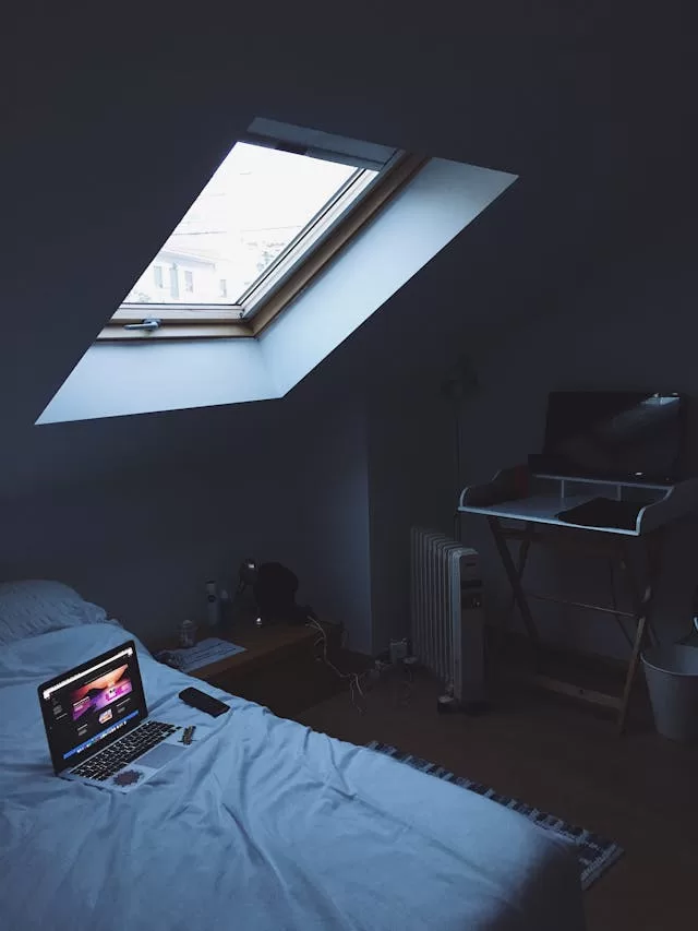 cozy attic bedroom