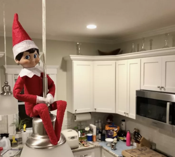 45 Golden List of Easy Elf on The Shelf Arrival Ideas