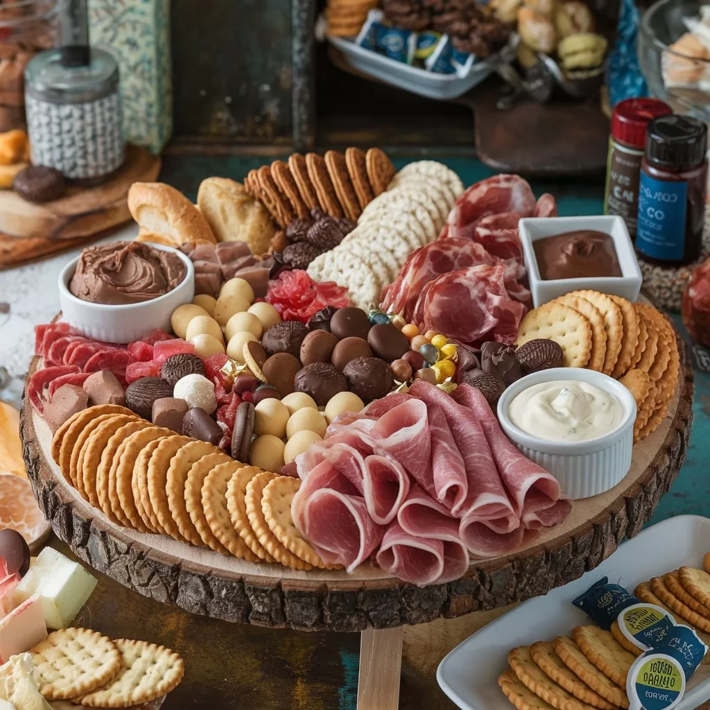 cocoa charcuterie board 
