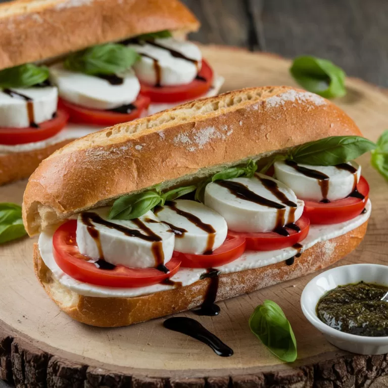 Chicken Caprese Sandwich