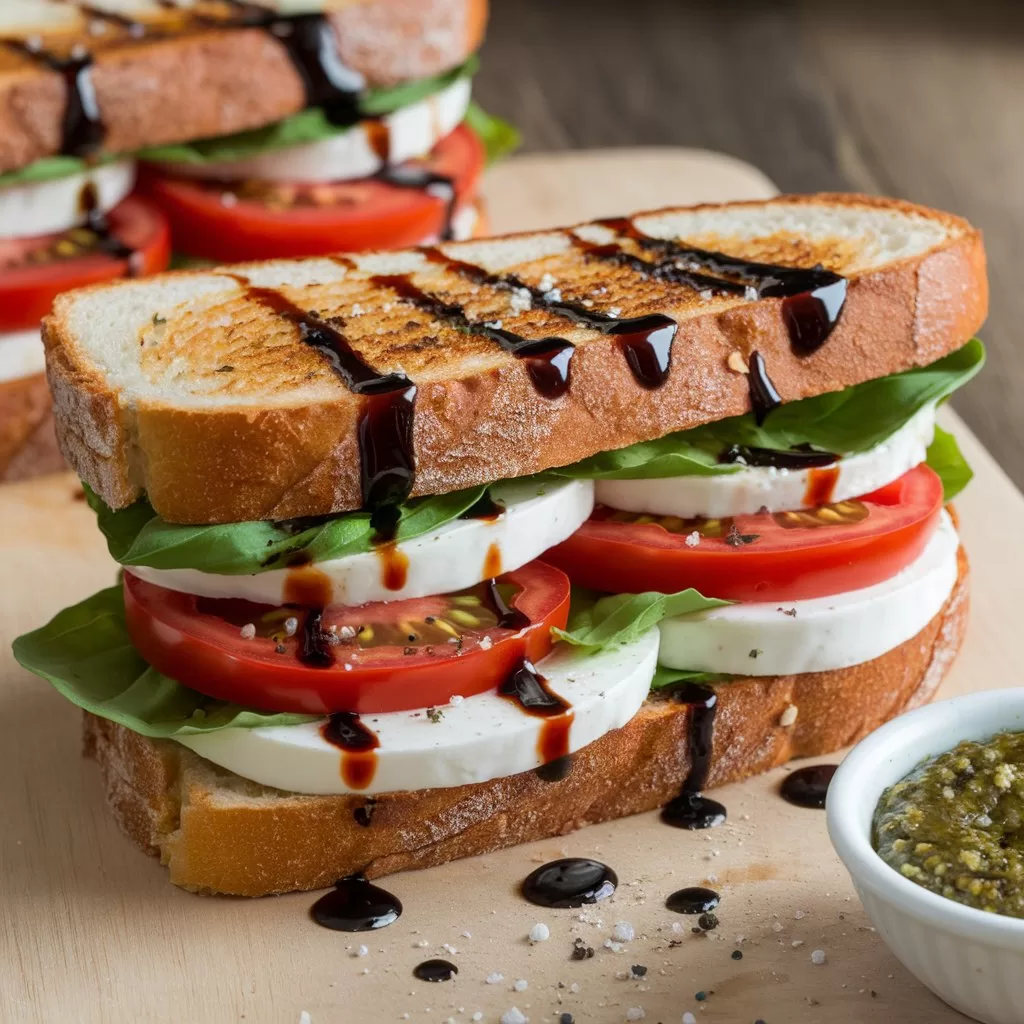 Chicken Caprese Sandwich recipe 